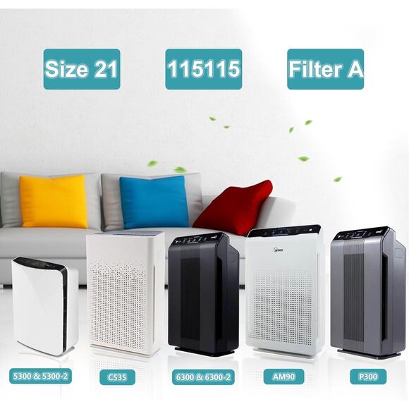 115115 HEPA Filter A for Winix PlasmaWave Filter - Picture 2 of 7